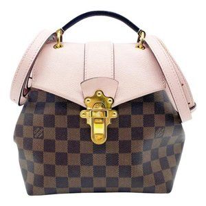 LV Clapton Backpack Damier Ebene Magnolia …